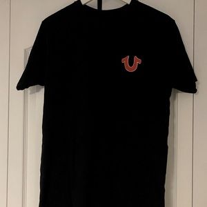 True Religion Logo tee Black
